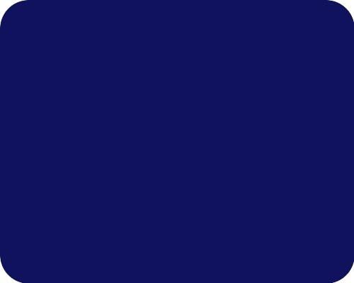 Small Glass Worktop Saver - Cobalt Blue - 30 x 22cm