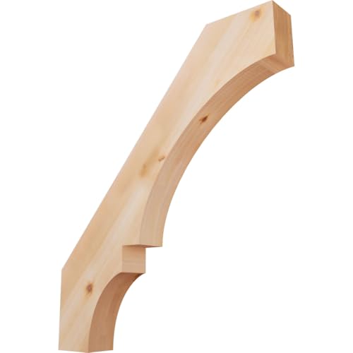 Ekena Millwork BRC04X26X30BOA00SWR 3 1/2"W x 26"D x 30"H Balboa Smooth Knee Bra…