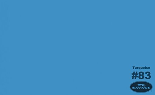 Savage Widetone Seamless Background Paper 107" x 12 yds - Turquoise 83-12