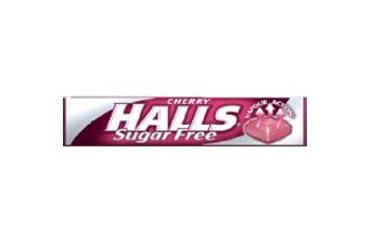 Halls Cherry Mentho-Lyptus S/Free (box of 20)
