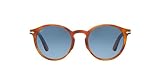 Persol PO3171S Round Sunglasses, Terra Di
