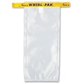 Whirl-Pak B00679WA Sterile sampling bag, 4 oz, Clear