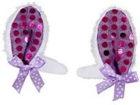 BUNNY EAR HAIR CLIPS 2ct /ASSORTED COLORS