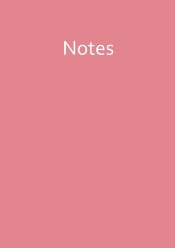 Notizbuch - A4 - STRAWBERRY ICE: Notes - rosa - liniert