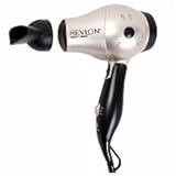 Revlon Compact Ionic Hair Dryer 1875W Travel 2Heats/2Speeds, Champagne