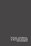 Food Journal & Blood Sugar Log for Diabetics: Blood Glucose Journal, Diabetes Blood Glucose Log, Foo by 
