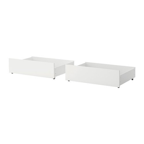 Ikea Malm Ikea Full/Double/Twin/Single Size Underbed Storage Box for High Bed White 002.527.19