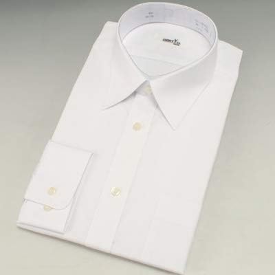 Amazon ノービアノービオ レギュラーカラーシャツ 形態安定 白無地 長袖 シングルカフ コンバーチブル アジャスタブル Ys012 シャツ 通販
