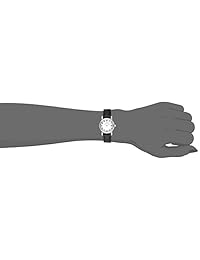 Citizen Eco-Drive - Reloj de pulsera para mujer, correa de acero inoxidable, color negro