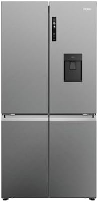 Cube 90 Series 5 SH5CREH209MP - Frigorífico Americano 525L, 4 Puertas, Dispensador agua, Antibacterias, Motor Inverter, My Zone, Total No Frost, Ancho 90,8 cm, Alto 190 cm, Luz LED, Inox