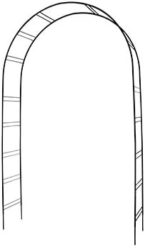 Kadax Rosenbogen Gartenbogen Fur Kletterpflanzen Rosen Garten Pergola Pulverbeschichteter Stahl Gartenlaube Wetterfest Rankhilfe Torbogen Spalier Deko Schwarz 40 X 150 X 256 Cm Amazon De Garten