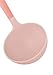 COOK with COLOR 5 Piece Nylon Cooking Utensil Set on a Ring with Rose Gold Copper Handles - Pink