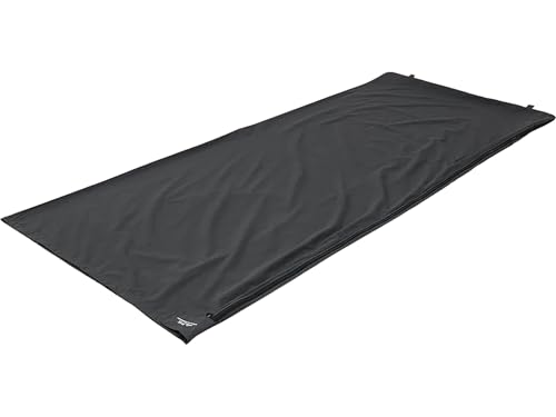ALPS Mountaineering Brushed Polyester Rectangle Sleeping Bag Liner - Charcoal