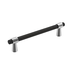 Amerock | Cabinet Pull | Polished Chrome/Matte