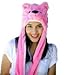 Funnie - Unisex Plush Animals Winter Hat Cap - Costume Scarf - Size Fits All