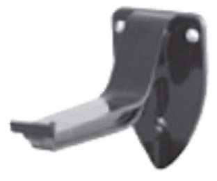 Pack of 3 Swish SGK2W White Ogee Guttering Top Hung Fascia Bracket for 114x70 Ogee System