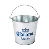 Corona Beer Brand Themed Galvanized Steel Ice