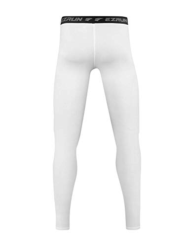 image for EZRUN Youth Boys' Leggings Thermal Base Layer Sports Soccer Tights Fle