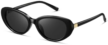 ONLYZILLA Retro Classic Oval Sunglasses for Women and Men Small