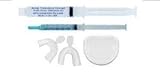 INSTANT WHITE SMILES optimized Professional Teeth Whitening Kit with syringe, Remin. trays, case