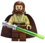 LEGO Star Wars Minifigure - Qui-Gon Jinn Classic Version with Lightsaber