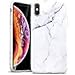 ESR Marble Slim Soft Case for iPhone Xs Max, Flexible TPU Marble Pattern Cover for Apple iPhone 6.5 inch (2018 Release) (White Sierra)