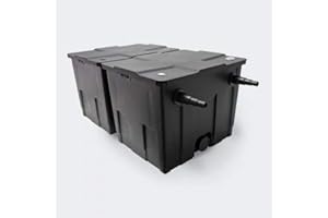 POND H2O PondH2o Bio Gravity Pond Filter for up to 3100 Gallons, Backyard Water Garden Koi Fish Pond FiItration