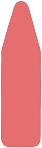 19” x 54” - 5 Layer Padded - Ironing Board Cover - 100% Cotton Textile - With Full Aluminum Inner Layer - Color/Coral Red