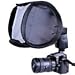 CowboyStudio 9-Inch Portable Quick Setup Speedlite Softbox with Velcro Strap for Nikon Canon Flash Light (Black)