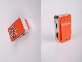 Amazon Mp3プレーヤー Mp3 Ipodスタイル５ クリップ付き オレンジ デジタルオーディオプレーヤー