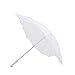 AoGV White Heart Shaped Wedding Parasol Umbrella for Bride, Engagement Photography and Photo Props