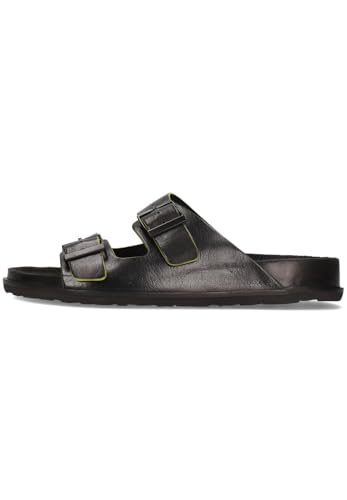 Melvin & Hamilton Maxel 1 Torino Black Edges, Sandalia Hombre, Negro, 41 EU