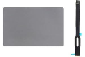 ICTION New Touchpad Trackpad with Flex Cable Replacement for MacBook Pro 16'' M1 Retina A2485 Late 2021 Year (Space Gray)