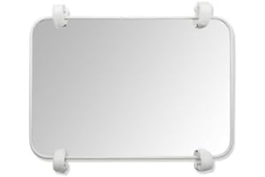 GENIUS BABY TOYS Baby Mirror, Large, Double-Sided with High Contrast Images, Baby Safe Mirror Perfect for Cribs, NICU Approved, Shatterproof, Medical Grade Rubber, Hospital Recommended, Bestselling Toy for Babies