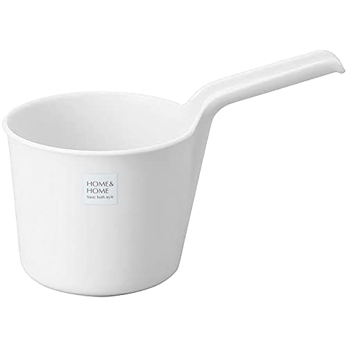 リス(RISU) Home&Home 手桶 ホワイト 1.4L 日本製
