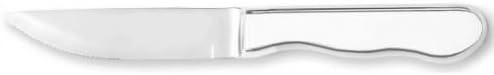 Ultimate Jumbo Frosted Mirror Finish Best Steak Knife -- 12 per case.