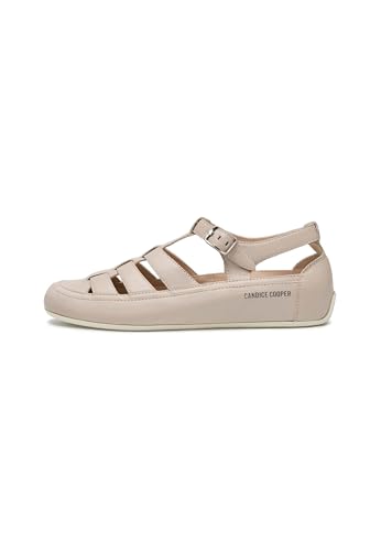 Candice Cooper Rock T-Bar, Sandalias Planas Mujer, Paloma, 42 EU