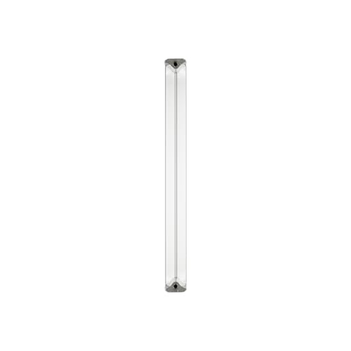 Puxador Slim Gaveta Armario Movel Alumínio 16cm Round 10 Uni (Cromado Fosco)