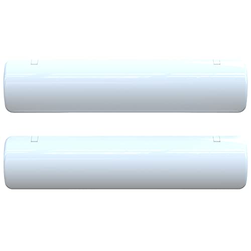 Ultion Sweet Multi-Layer Insulated Squared 12" Letter Box Letterplate - Matching Door Furniture Available (White)