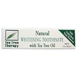 Tea Tree Therapy Natural Whitening Toothpaste, 3 Ounce
