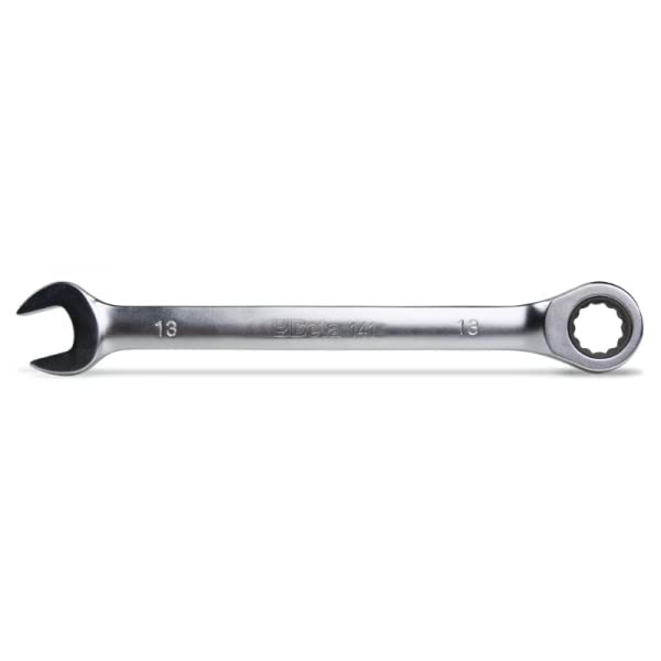 BETA 1410017 Ratchet Combination Spanners Straight 17