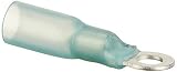 EWCS Ring Terminal Marine Grade - Adhesive Lined Heat Shrink - A81162-16-14 AWG - #8 Stud - 25 Pack
