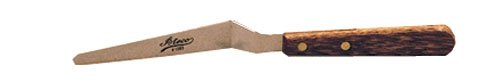 HIC Harold Import Co. Ateco 1383 Offset Icing Spatula With Wood Handle, 5