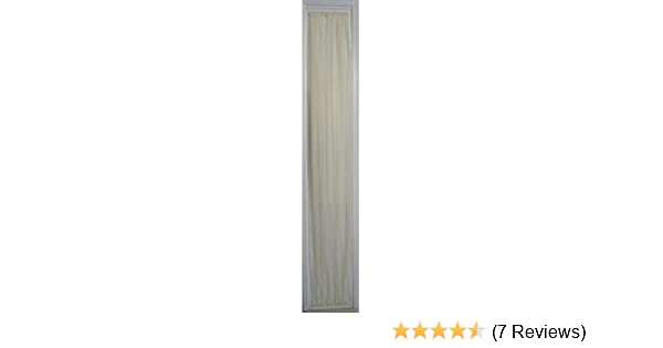 Ecru Sheer Sidelight Spring Curtain 36 Wide 79 Length Mobel