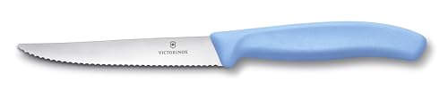 Victorinox Swiss Classic, Frühstücksmesser & Steakmesser Set, 6teilig, Scharfe Klinge, Wellenschliff, 11cm, Rostfreier Stahl, Farbig thumbnail 3