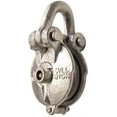 Yarding Block with Shackle &amp; Pin: 1.5, 3, 4.5 and 6 Ton Capacity (1.5 Ton - 3 inch Sheave)