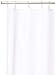iDesign Solid Fabric Bathroom Shower Curtain - 72