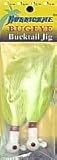 Hurricane Bugeye Bucktail Jig, 1/2-Ounce, White/Chartreuse