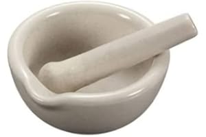 Professional DesignEducational Porcelain Mortar and Pestle Mixing Grinding Bowl Sets for Laboratory Supplies 60Mm Diameter Wh