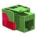 ICC ICC-CAT6JACK-GN / IC1078L6GN - Cat6 Jack - Green